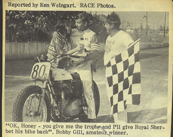 RACE Photos. Reported by Ken Weingart
